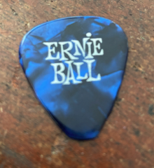 Ernie Ball Blue Guitar Pick - Image 1