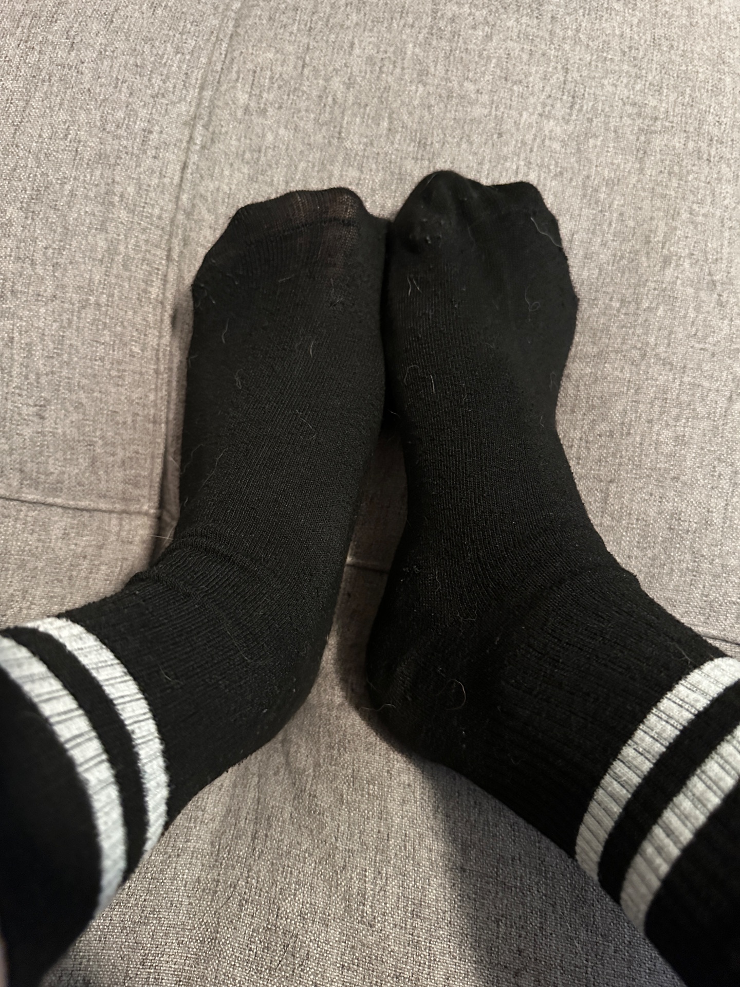 VERY WORN, OLD, HOLEY SOCKS - Image 2