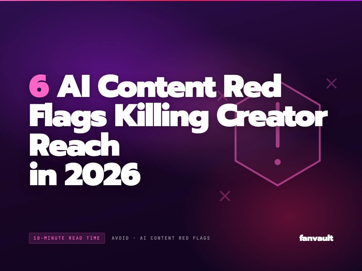 6 AI Content Red Flags Killing Creator Reach in 2026