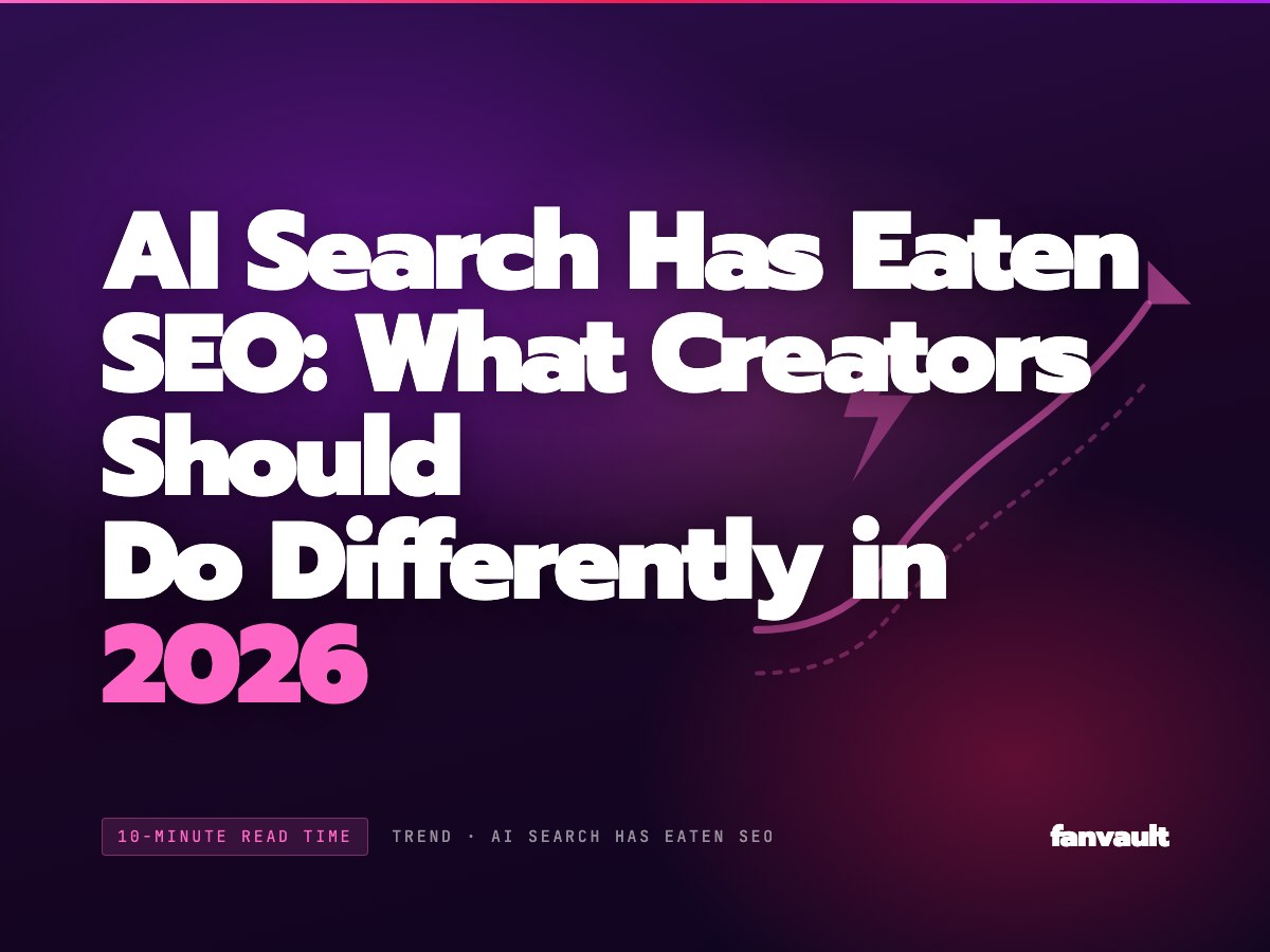 AI Search Has Eaten SEO: What Creators Should Do Differently in 2026