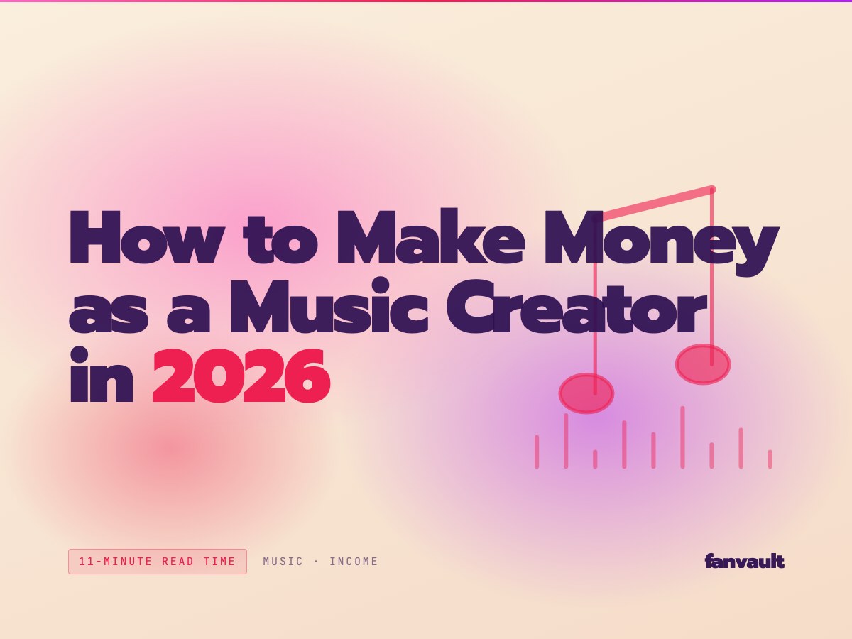 How to Make Money as a Music Creator in 2026