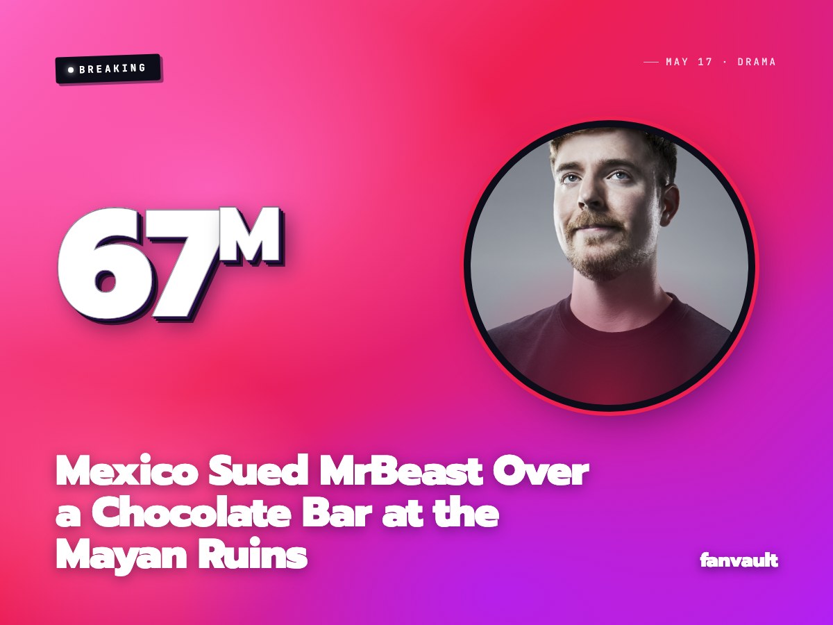 Mexico Sued MrBeast Over a Chocolate Bar at the Mayan Ruins