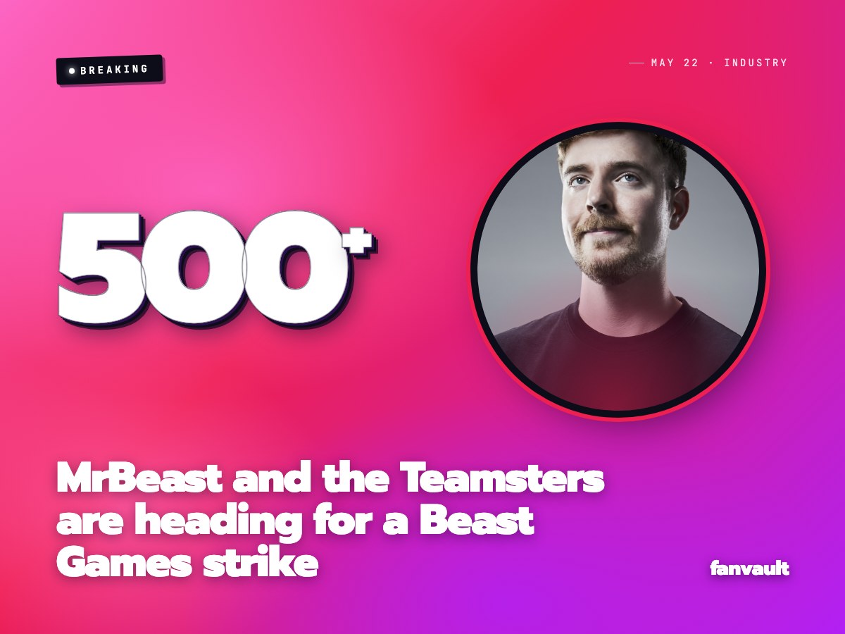 MrBeast and the Teamsters are heading for a Beast Games strike